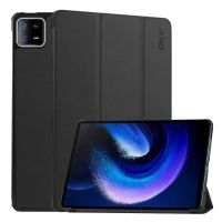 สำหรับ Xiaomi Pad 6 / Pad 6 Pro Enkay Tri-fold Custer Texture Stand Stand Smart Case Case Smart Case For Xiaomi Pad 6 （จัดส่ง ที่รวดเร็ว）