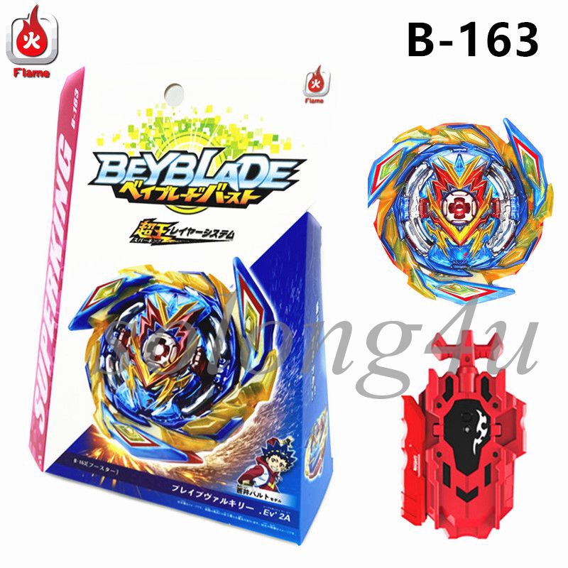 New Beyblade Burst SuperKing Booster B-163 Brave Valkyrie.Ev'2A Without Launcher 