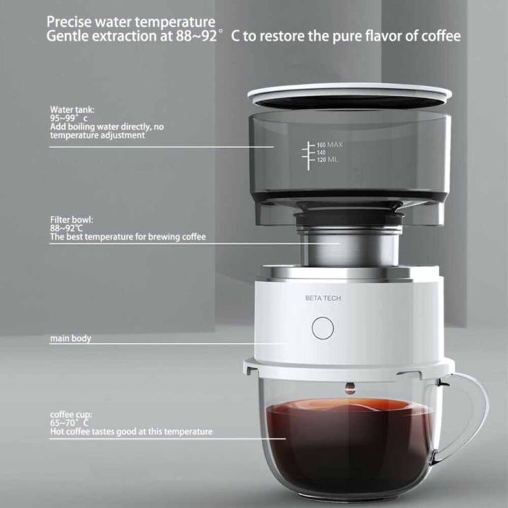 All-in-One Portable Coffee Maker Espresso Home Office Hand Brew Coffee  Machine