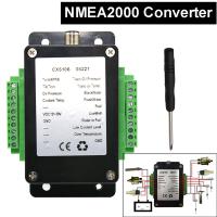 1 Piece NMEA2000/ N2K Converter 0-190Ohms Single Channel Up to 13 Sensor for Marine Boat CX5106