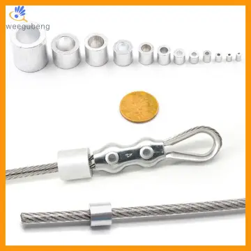 Aluminum Rope Hardware, Aluminum Ferrule Lock, Aluminum Cable Clip