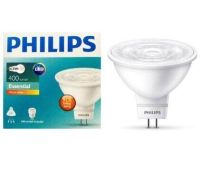 Philips LED หลอดไฟ ฟิลิป MR16 4.5W 220V แสงเหลืองนวล warmwhite 1 หลอด