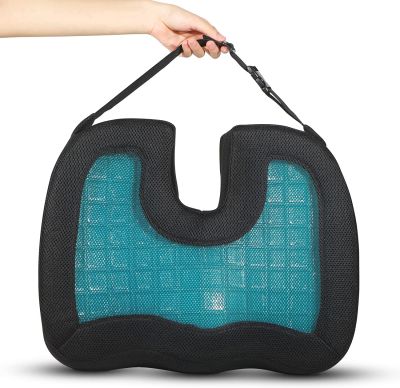 【CW】☂✽  Gel Orthopedic Memory Cushion Foam U Coccyx Massage Car Office Sitting Breathable Pillows