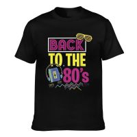 2023 NEWTop Quality Back To The 80S Party Theme Creative Printed Cool Tshirt