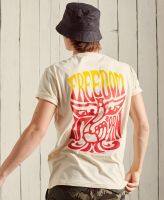 SUPERDRY BOHO ROCK GRAPHIC T-SHIRT - เสื้อยืด สำหรับผู้ชาย สี Birch