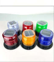 1ชิ้น Barricade กระพริบ LED ถนนอุบัติเหตุก่อสร้างสีแดง,สีเขียวและสีเหลืองเตือนทาวเวอร์แสงแฟลชพลังงานแสงอาทิตย์