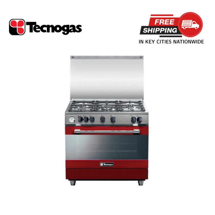 Tecnogas P2R96E5VC 90 cm 5 Burner Cooking Range Lazada PH