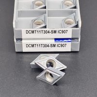 DCMT11T304 DCMT11T308 SM IC907 / IC908 เครื่องมือกลึงภายใน dcmt 11t304 คาร์ไบด์แทรกเครื่องมือกลึงเครื่องมือกลึงแทรก