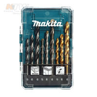 MAKITA D-71962 ดอกเจาะไม้,ปูน,เหล็ก 9PC ( MP003490 )