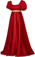 19th Century Gowns Satin Vintage Gowns Victorian Ball Gowns Empire Waist Gowns Regency Gowns CosPlayↂ