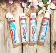 Kem Đánh Răng Aquafresh Fresh & Minty Whitening dạng ống tròn 100ml