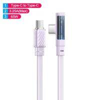 Mcdodo 65W Type C การส่งผ่าน Ipad Xiaomi ที่สายเคเบิ้ล Usbc สำหรับ Macbook มือถือ Huawei แล็ปท็อปชาร์จข้อมูลได้อย่างรวดเร็ว Samsung โทรศัพท์