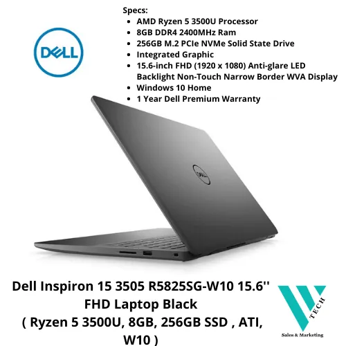 dell inspiron 15 3505 ryzen 5 3500u