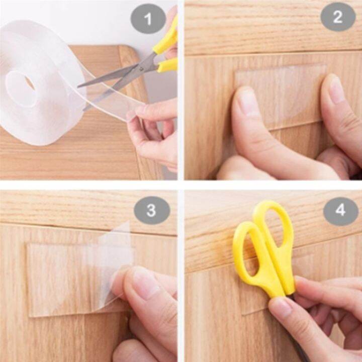 1-2-3-5m-double-sided-tape-nanotape-transparent-reusable-waterproof-adhesive-tapes-heat-resistant-home-kitchen-bathroom-supplies