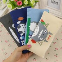 1PC Kawaii Fabric Pencil Bag for student Lovely Cartoon Totoro Pen Bags Makeup Pouch Escolar School Supplies Pencil Cases Boxes