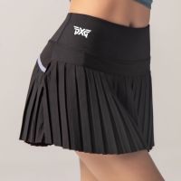 Golf Skirt Women Fake Two-Piece Pleated Sports Fitness Summer Shorts Quick-Drying Anti-Exposure