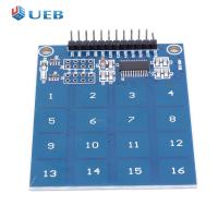 โมดูล TTP229เซ็นเซอร์สัมผัสสวิตช์คาปาซิทีฟดิจิตอล2.4V-5.5V โมดูลเซ็นเซอร์ปุ่มสัมผัสดิจิตอล16ช่อง