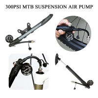 300psi MTB Suspension ปั๊มลมจักรยานการดูดซับแรงกระแทกด้านหน้าปั๊มส้อมจักรยานยางรถยนต์ Inflator ที่วัดความดันขนาดเล็กยางดูด