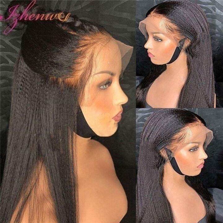 jw-transparent-kinky-straight-front-wig-pre-plucked-yaki-13x6-closure-human-hair-woman-hairline