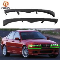 ❂❣❧ Car Front Lower Headlight Trim Moulding for BMW 3 Series E46 2001 2002 2003 2004 2005 Sedan Wagon Facelift Auto Exterior Parts