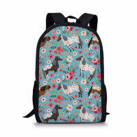 Advocator Hot Stylish Floral Horse School Bag for Teenager Boys Girls Unique 3d Children Kids Book Bag Print Animal Backpacks