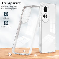 Oppo Reno10/Reno10 Pro/A38/A78 4G/A98 Case ,Transparent Hybrid Impact Defender Hard PC Bumper and Soft TPU Shell with Detachable Camera Protection Case
