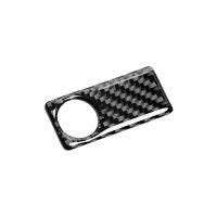 ‘；。【； Carbon Fiber Copilot  Box Panel Cover Trim For Mercedes Benz C Class W204 200 260 300 2007-2014 Car Interior Accessories