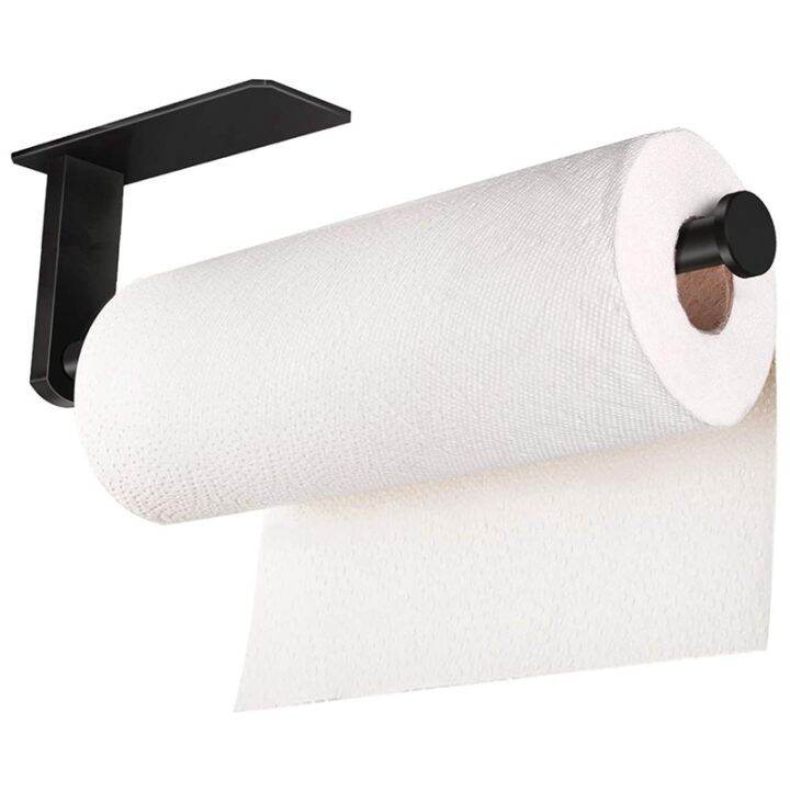 Paper Towel Holder, Stainless Steel Large Rolls Paper Towel Rack Long