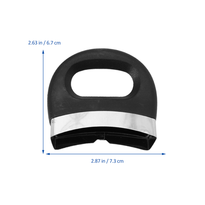 หม้อจับเปลี่ยนหูด้านข้างกระทะ-handlescover-ซุปยางคลิปเครื่องครัวความดันแขนทอดชิ้นส่วนสั้นเหนี่ยวนำหลุม