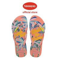 Havaianas รองเท้าแตะ สีชมพู สําหรับผู้หญิง เหมาะกับฤดูร้อน bg