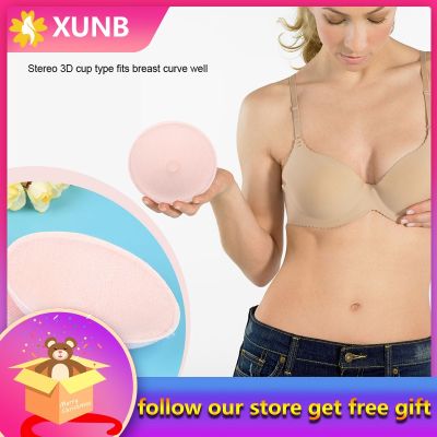 [wholesale price] 6pcs Washable Reusable Soft Cotton Breast Pads Absorbent Breastfeeding Nursing