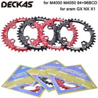 ♧❉✴ DECKAS 94 96BCD bicycle chainwheel Round/Oval 32T 34T 36T 38T MTB bike Chainring Mountain Crown for SHIMANO M2000 M3000 M4000 for M4000 M4050 GX NX X1 Crank