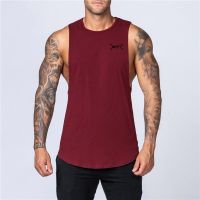 Casual Gym Fitness Bodybuilding Singlets Mens Tank Top Sleeveless Vest