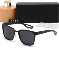 [The newest] New polarized sunglasses mens fashionable high-definition anti-UV toad glasses driving 0120