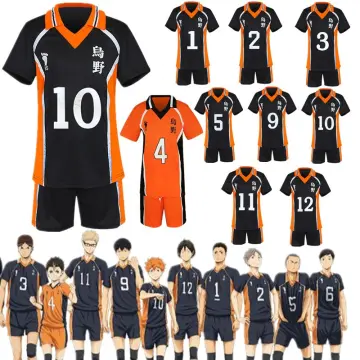 Volleyball Teenager Cosplay Hot Anime Styles Karasuno High School