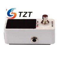 TZT Mooer Baby Tuner Guitar Pedal ที่มีความแม่นยำสูงสำหรับกีตาร์ไฟฟ้าส่วนใหญ่เบส Chromatic Tuner Effect Pedal