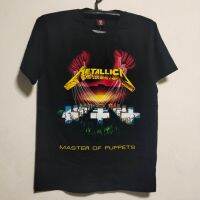 เสื้อวง Metallica Tshirt Rock 100% cotton เสื้อเชิ้ตแขนสั้นลำลอง oversize S-3XL จัดส่งทันที