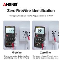 BRMU4 ANENG AN113A อัตโนมัติ4000จำนวน RMS ที่แท้จริงพร้อมทรานซิสเตอร์เครื่องทดสอบแรงดันไฟฟ้าล่าสุดเครื่องวัดอุณหภูมิมิเตอร์วัดกระแสไฟมัลติมิเตอร์อัจฉริยะแบบดิจิตอล