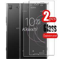 2PCS สำหรับ Sony Xperia XZ1 High HD กระจกนิรภัยป้องกันบน G8342, F8341, F8342, G8343, SOV36 โทรศัพท์ป้องกันหน้าจอฟิล์ม