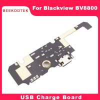 ใหม่เดิม Blackview BV8800 USB Charge Board Plug Port พร้อมอุปกรณ์เสริมทดแทนการซ่อมแซม MIC สําหรับโทรศัพท์ Blackview BV8800