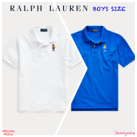 RALPH LAUREN BEAR COTTON MESH POLO ( BOYS SIZE 8-20 YEARS )