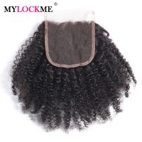 Lace Closure Afro Kinky Curly Hair Transparent Lace Closure Brazilian Human Hair Free Part 22Inch Lace Closure Frontal MYLOCKME Hand Tool Parts Access