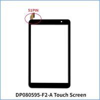 New 8 Inch DP080595-F2-A Tablet Touch Screen Digitizer Capacitive Panel Glass Lens Replacement Phablet Multitouch DP080595-F2A