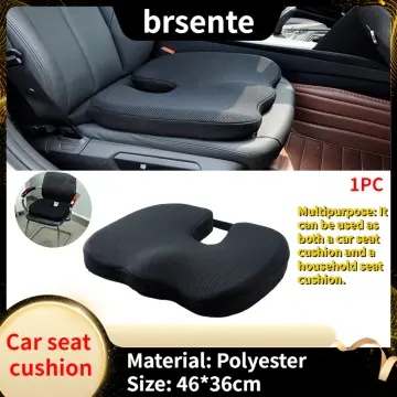 Car Seat Memory Foam Non-slip Cushion Pad Inventories Adjustable