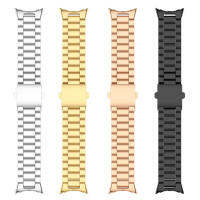 No Gaps Buckle Metal Stainless Steel Strap For Google Band For Straps Bracelet Smart Watchband manner