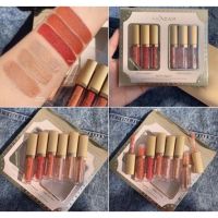 MIXDAIR 6 Color Matte Lip Gloss Shimmer Glitter Highlight Set Liquid Lipstick ลิปและตาคุ้มสุดๆ**ของแท้ พร้อมส่ง