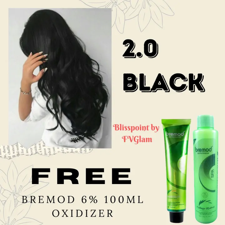 Bliss Point + Bremod 6% 100ml Oxidizer FREE - Black Bremod Performance Hair Color 100ML TUBE | Lazada PH Bliss Point + Bremod 6% 100ml Oxidizer FREE - Black Bremod Performance Hair Color 100ML TUBE | Lazada PH