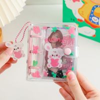 Transparent 3 Inch Photo Album 20 Pockets INS Cartoon Photos Album Collection Book Kpop Photocard Holder Hand Account Book