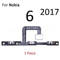 【✔In stock】 xuexin ปุ่มปิดเสียงปุ่มควบคุมปุ่มระดับเสียงสายยืดหยุ่นสำหรับ Nokia 7 6.1บวก8 8.1 7.1 7.2 6.2 6 2017