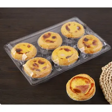 Convenient Cupcake Box Egg Tart Packaging Box Reusable - Temu